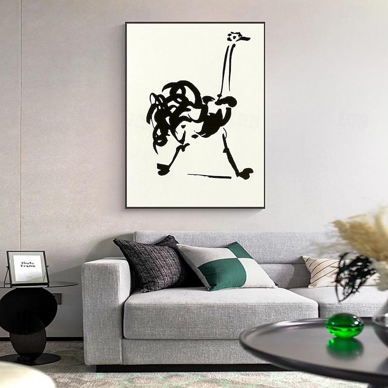 Mintura Handmade Pablo Picasso Famous Oil Paintings On Canvas Home Decoration Modern Wall Art Abstract Animal Picture For Home Decor Rolled Frameless Unstretched Painting2