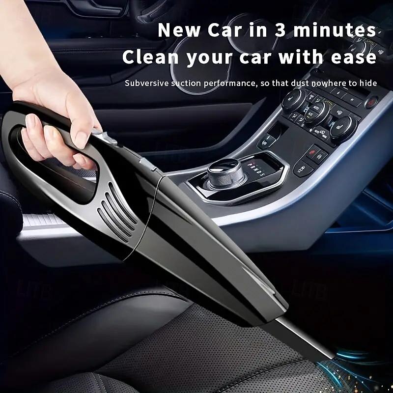 Car Vacuum Cleaner Dry and Wet Dual Mini Wireless Car Vacuum Cleaner Handheld Charging High Power Vacuum Cleaner2