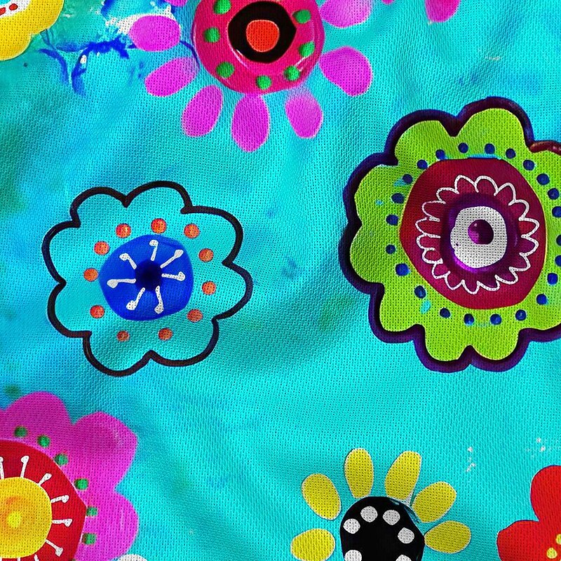 Men's Colorful Flower / Floral Swim Trunks Swim Shorts Board Shorts Mid Waist Hawaiian Casual Holiday Beach Drawstring with Mesh lining Elastic Waist Designer Clothing Apparel4