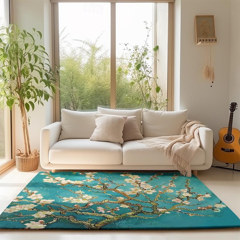 Vintage Branches Area Rug Kitchen Mat Non-Slip Oil Proof Floor Mat Livingroom Rug Indoor Outdoor Mat Bedroom Decor Bathroom Mat Entrance Rug Door Mat2