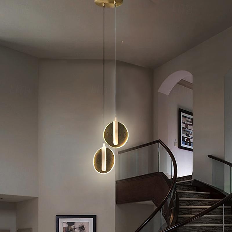 2-Light 4-Light 5-Light 16.5 cm Cluster Design Single Design Island Design Pendant Light Acrylic Acrylic Anodized Electroplated Painted Finishes Modern Nordic Style 85-265V2