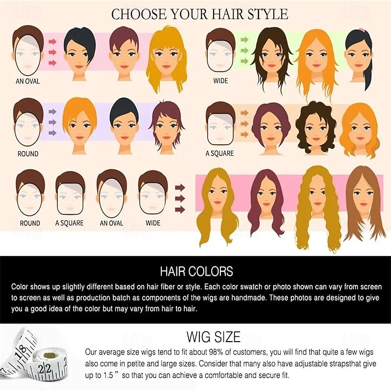 Wig Short Hair Dyed Gradient White Gold Wavy Wig2