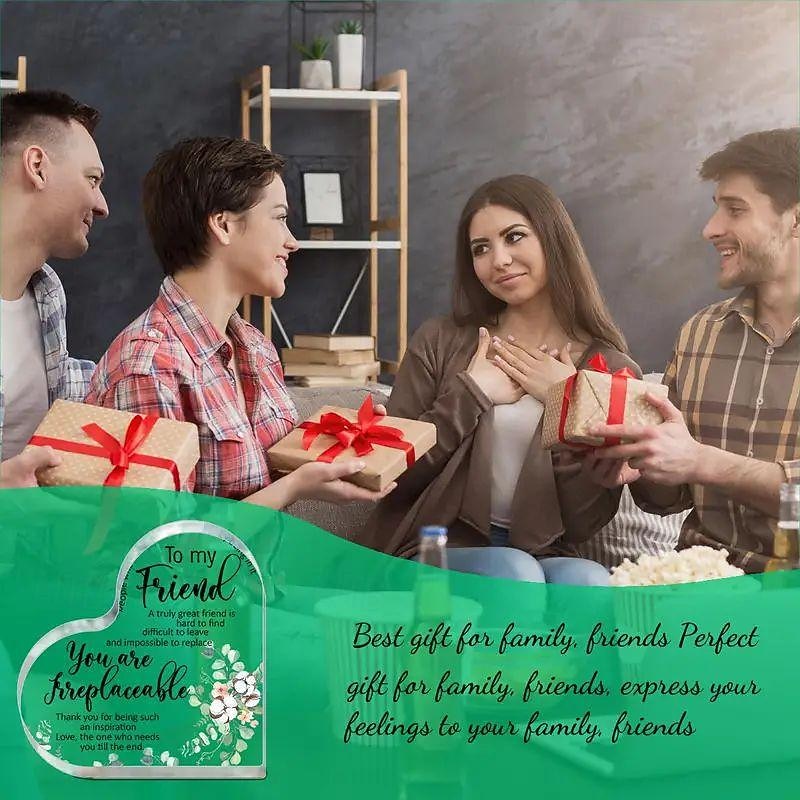 Friends Gift For Women Friendship Bestie Gifts For Woman Best Sunflower Gift Unbiological Sister Gift Christmas Birthday Gift Thank You Gift For Women Acrylic Friendship3