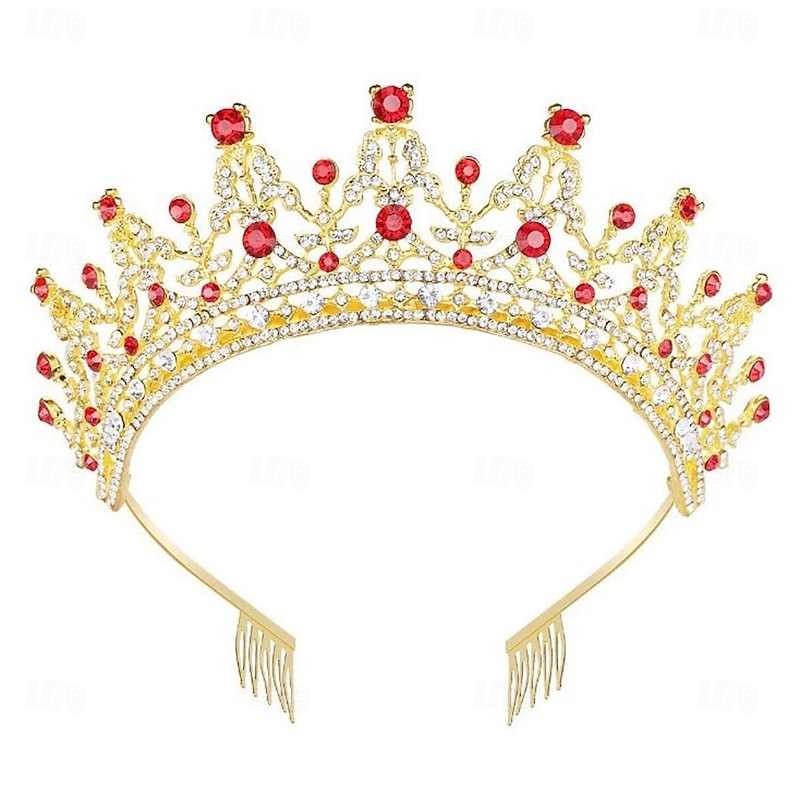 Luxury Queen's Crown Wedding Banquet Party Pan Hair Crown Water Diamond Hair Accessories Bride Crown Headband4