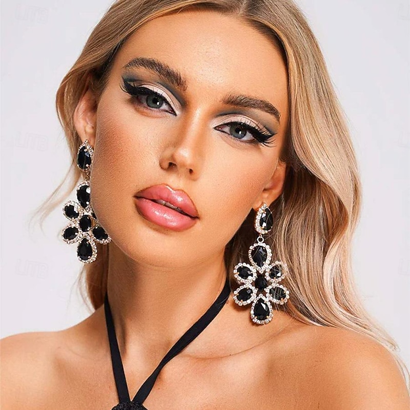 Earrings Earrings Retro Vintage Roaring 20s 1920s Alloy For The Great Gatsby Flapper Girl Cosplay Halloween Carnival Women's Costume Jewelry Fashion Jewelry2