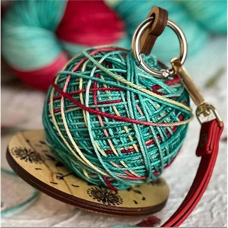 2 Pcs Portable Wrist Yarn Holder Portable Wrist Frame To Prevent Yarn Entanglement And Misalignment3