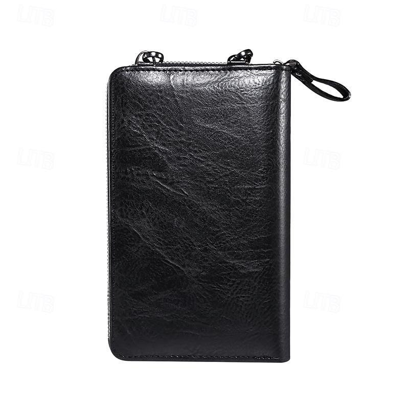 Fashion Casual Leather Women Shoulder Strap Purse Cellphone Case Mobile Phone Bag2