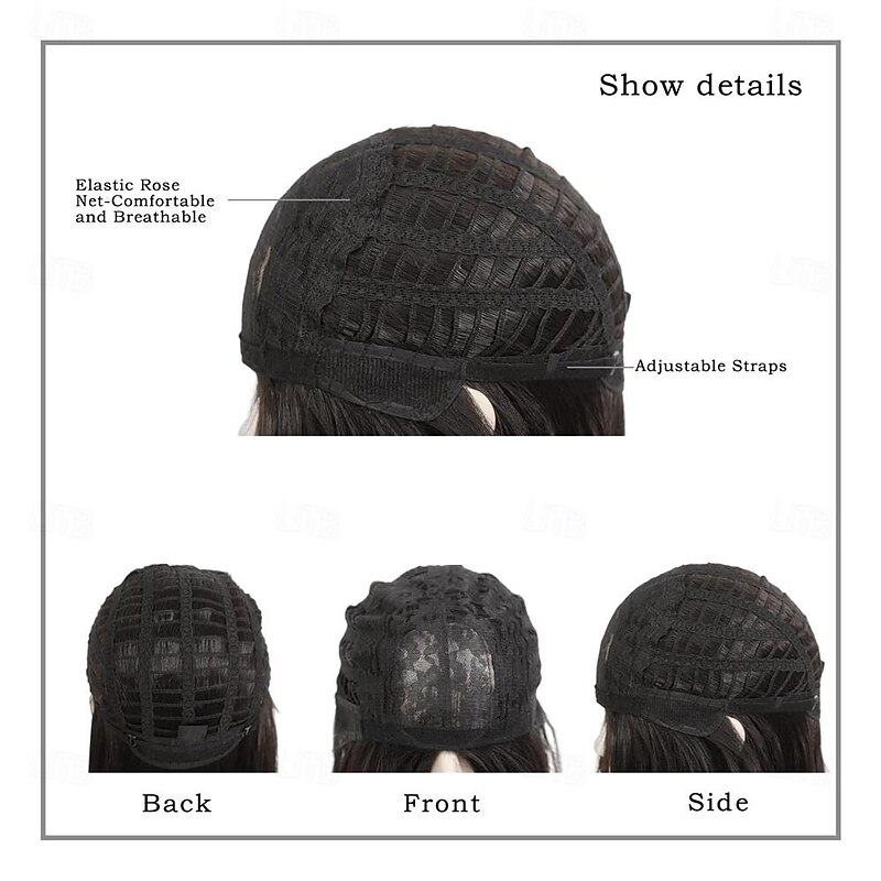 Long Wavy Wigs with Bangs 25in Black Ombre Red Synthetic Wig Heart Resiatant Wigs for Women Daily Party Cosplay Used4