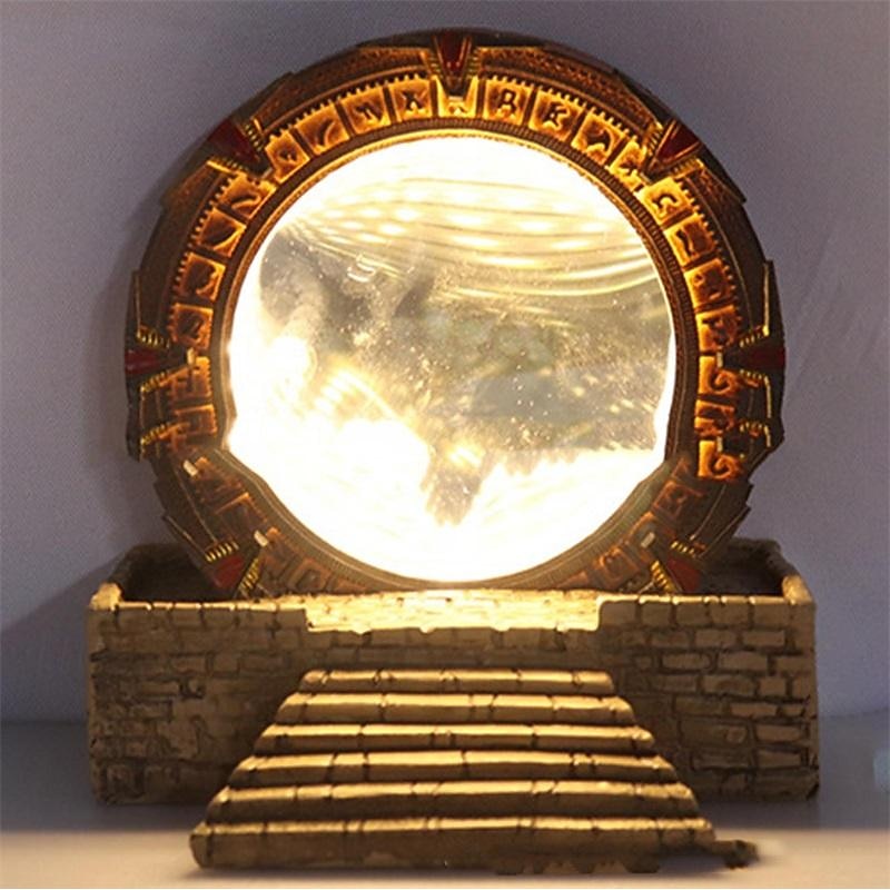 Decorative Night Light Delicate Energy Saving Creative 3D Atlantis Stargate Desk Lamp Home Decor4