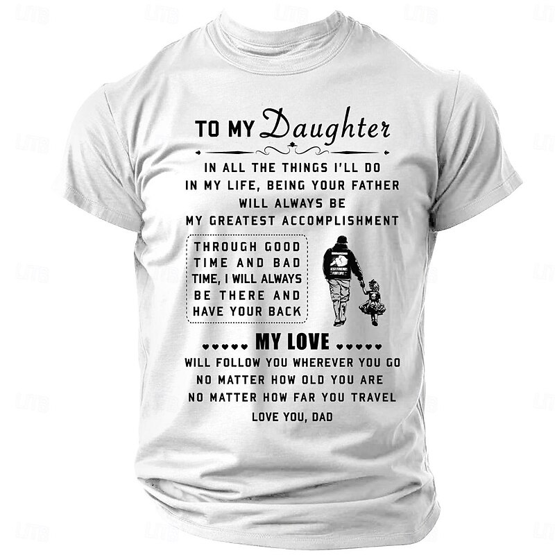 Men's Word T Shirt Tee Top Cotton Short Sleeve Graphic Shirt Black White Army Green Comfortable Tee Sports Outdoor Holiday Fashion Designer Clothing4