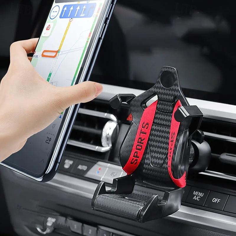 StarFire Racing seat design Car Phone Holder Mount Stand Suction Cup Smartphone Mobile Cell Support in Car Bracket