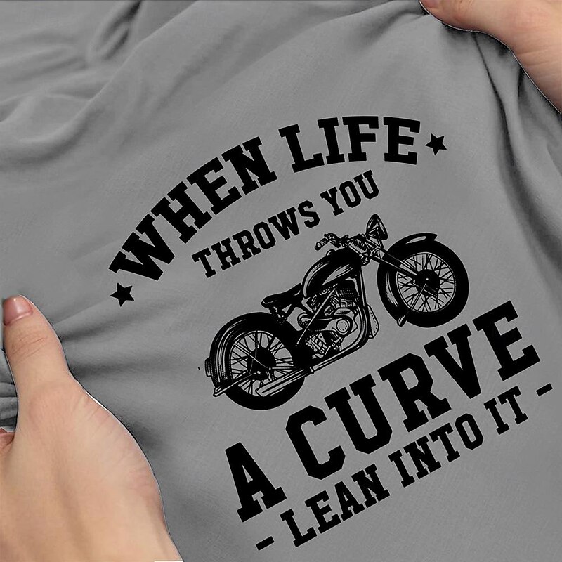 Men's Letter T Shirt Tee Top Cotton Short Sleeve Graphic Shirt Light Grey Army Green Light Blue Comfortable Tee Street Fashion Designer Clothing3