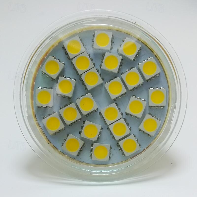 MR16 Led Bulbs 3W GU5.3 Bulb Spotlights Replace 3000K 6000K 12V Low Voltage for Outdoor Landscape Flood Track Lighting Not Dimmable (4Pcs)4