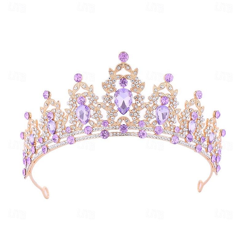 Brides Crowns Headpieces Birthdays Cross-Border Weddings Headbands Accessories Queen Wedding Alloy Headpieces Hair Accessories Crowns Etc4