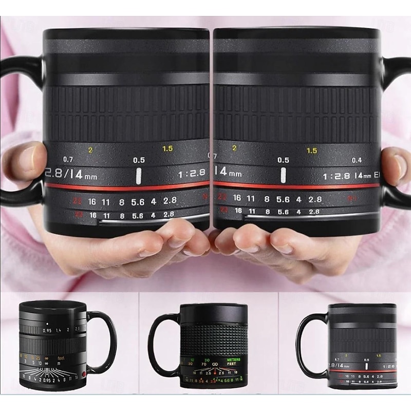 Camera Lens Mugs, Funny Camera Mug, Photographer FE14 Mugs, Photography Mug, Photographer Gifts for men, Birthday Gifts, Gifts for Boyfriend4