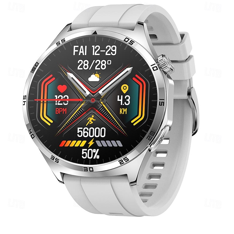 2024 NEW 1.43 inch Amoled Full Touch Screen Blood Glucose Smart Watch ECG Monitoring Blood Pressure Body Temperature Smartwatch Men IP67Waterproof Fitness Tracker4