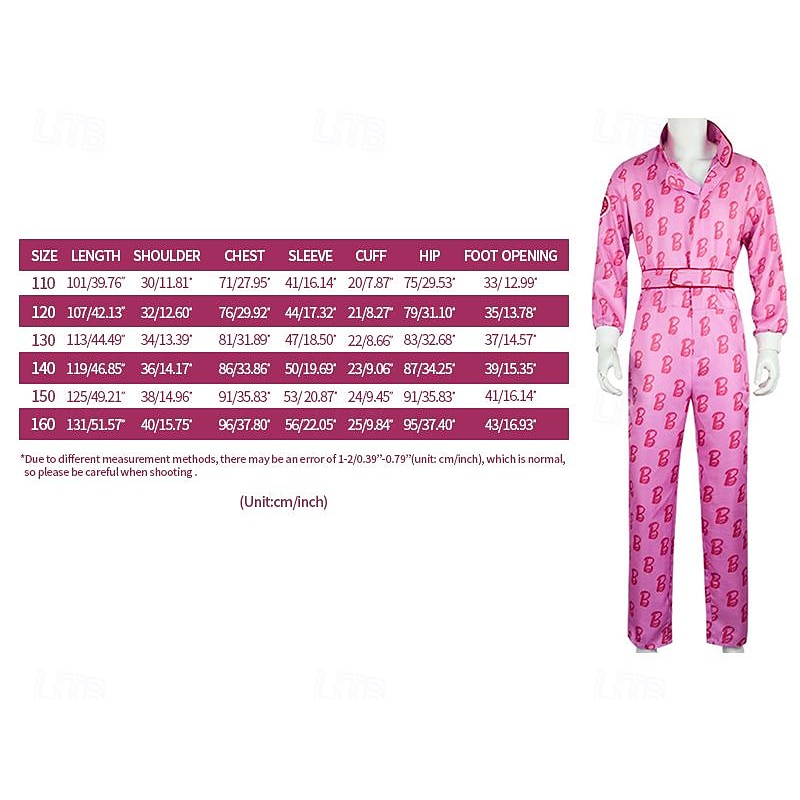 Cowboy Movie Outfits Doll Hot Pink Jumpsuit Costume for Men Boys Kids Adults West Style Y2K Retro Vintage Vacation Daily Wear Halloween Carnival3