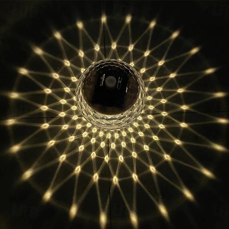 Solar Floating Pool Lights, Submersible LED Lights with RGB Color Changing, LED Waterproof Pool Lights for Outdoor Lighting Garden Backyard Lawn Path Wedding Party Pool Decoration 1/2Pcs4