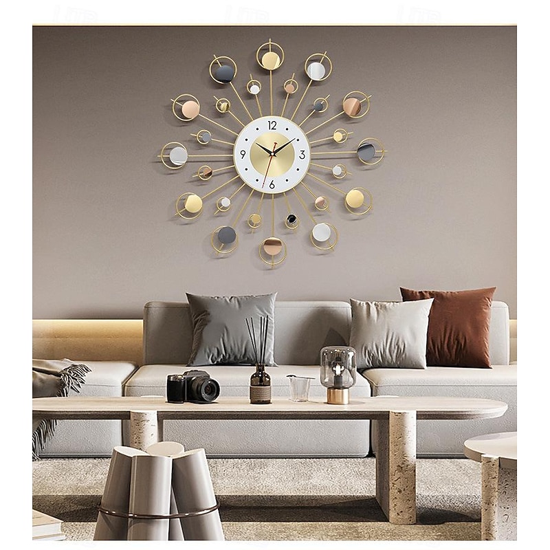 Watch Wall Clock Living Room Personality European Fashion Clock Household 20 inch2