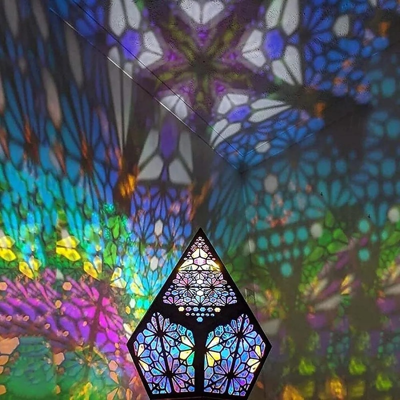 Bohemian LED Light Colorful Starry Sky Projector Night Light Room Decor Romantic Projection Lamp for Children Gifts Table Lamp4