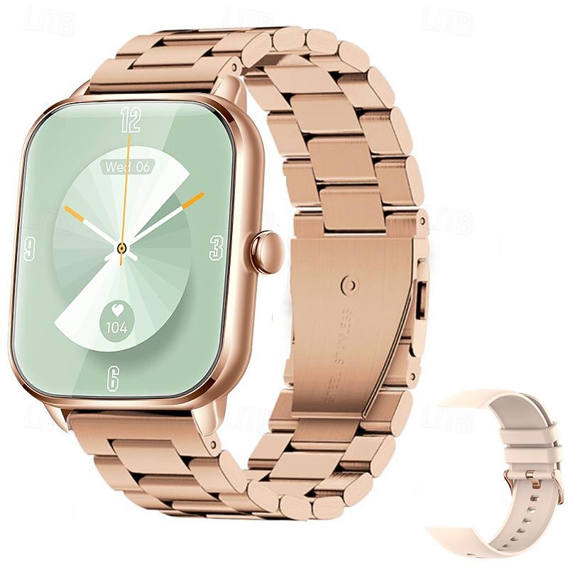 New Bluetooth Calls Smart watch 1.9 inch Full Touch Screen Men Women Fitness Bracelet Custom Watch Face For Android ios smartwatch Menbox4