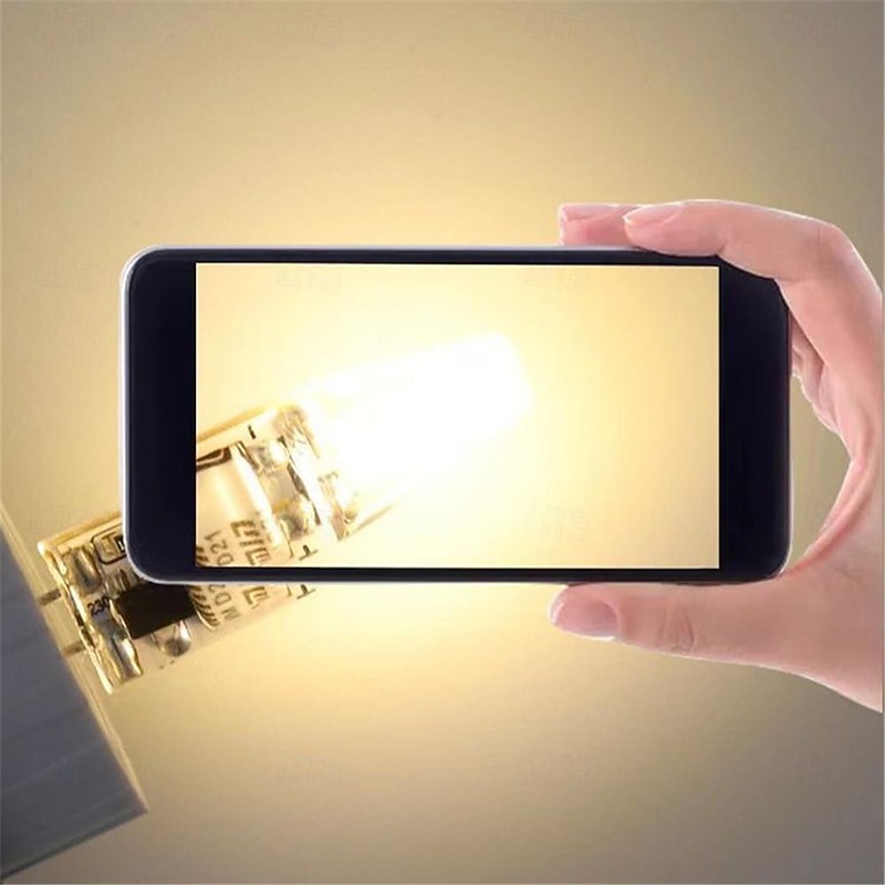 6pcs/10pcs 200Lumens G4 COB LED Bulb Light Flicker Free for Under Cabinet Light, Ceiling Lights, RV, Boats, Outdoor Landscape Lighting Replace Halogen2