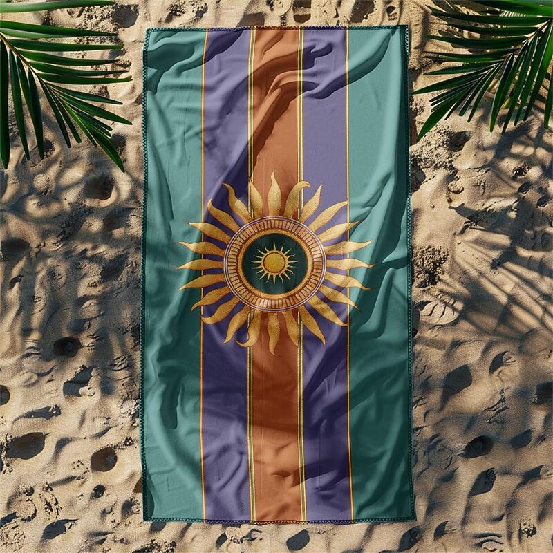 Beach Towel Bath Towel Large 3D Print Sea Pattern Towel Bath Towel Beach Sheet Blanket Classic 100% Micro Fiber Comfy Blankets2