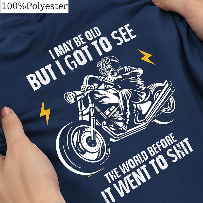 Men's Graphic T Shirt Short Sleeve T shirt 3D Print Crew Neck Shirt Daily Designer Retro Vintage Sports Outdoor Holiday Going out Black Blue Green Spring & Summer Clothing Apparel S M L XL XXL XXXL3