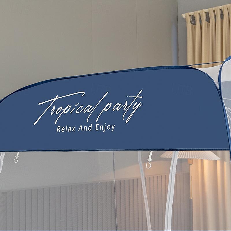 79" High Mosquito Net Omni Directional Mosquito Prevention Heightening Enlarge Encryption Mosquito Net Household Nets Double Door Mosquito Net Free Installation4