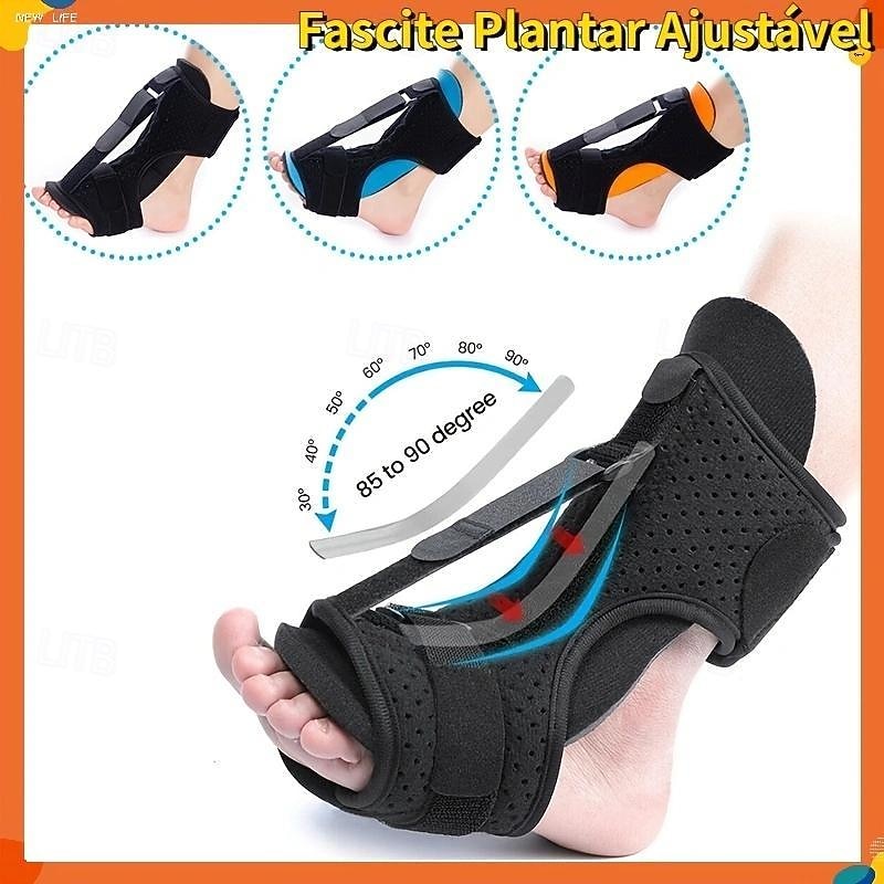 ComfortFit Night Splint - Adjustable Relief for Plantar Fasciitis & Foot Drop - Breathable, Supportive Ankle Brace for Restful Sleep2