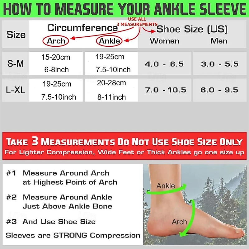 2/4 pairs Neuropathy Socks Compression Socks Ankle Compression Sleeve for Sports: Relieves Plantar Fasciitis, Achilles Tendonitis, Joint Pain, Reduces Swelling, Provides Heel Support4