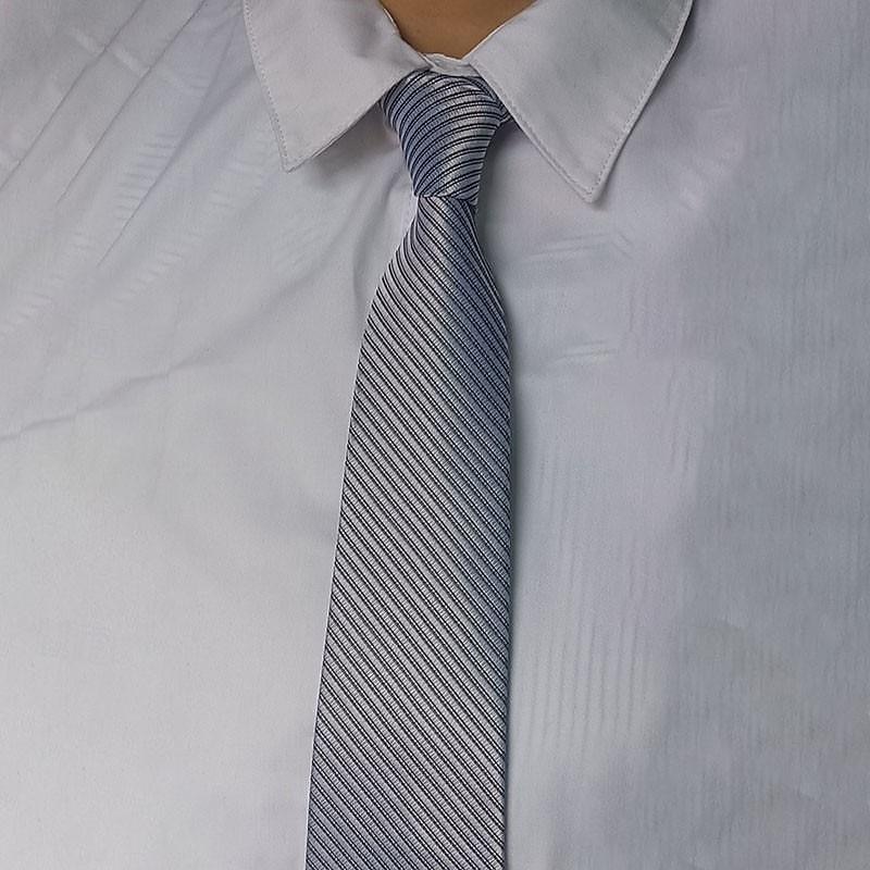 1Pc Light Gray Man Necktie Business Manager Tie Width 8cm Bridegroom Groomsman Tie4