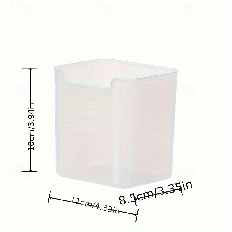 6pcs Refrigerator Storage Bins, Portable Transparent Food Storage Box, Large Food Sorting Storage Box, For Refrigerator Side Door And Counter, Kitchen Organizers And Storage, Kitchen Accessories2