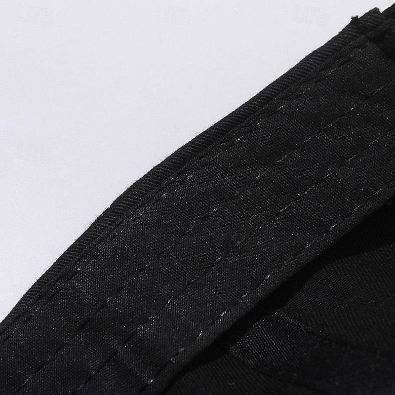 Men's Baseball Cap Sun Hat Trucker Hat Black Navy Blue Polyester / Cotton Blend Embroidered Fashion Casual Street Daily Letter Adjustable Sunscreen Breathable 14