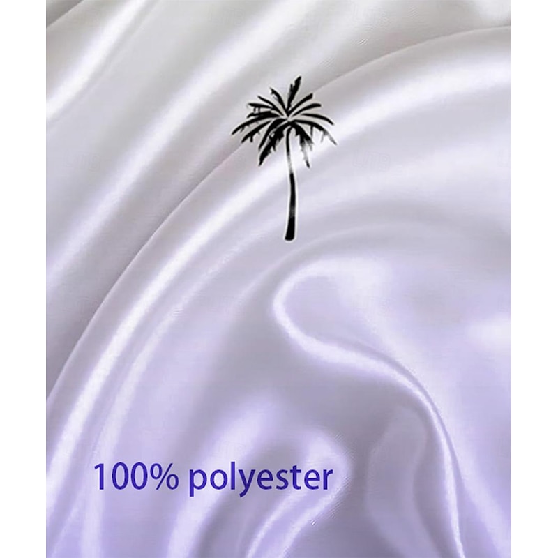 Men's Coconut Tree Tropical Plants Dress Shirt Summer Hawaiian Shirt Button Up Shirt Long Sleeve Shirt Turndown Collared Shirts Fashion Casual Daily Evening Party Yellow Purple S M L4