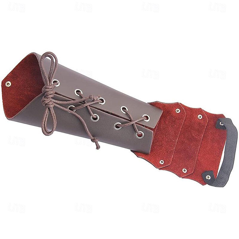 Medieval Renaissance Steampunk Cosplay Costume Armor Masquerade Warrior Viking Crusader Archery Fancy Dress Men's Women's Viking Masquerade Performance Stage LARP Adults' Bracers Arm Guards All2
