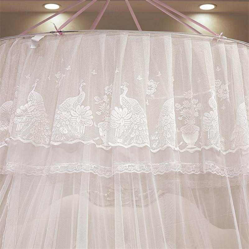 Romantic Bilayer Small Lace Mosquito Net Mosquito Net for Children Mosquito Net Tent Double-Deck Gauze Mosquito Net4