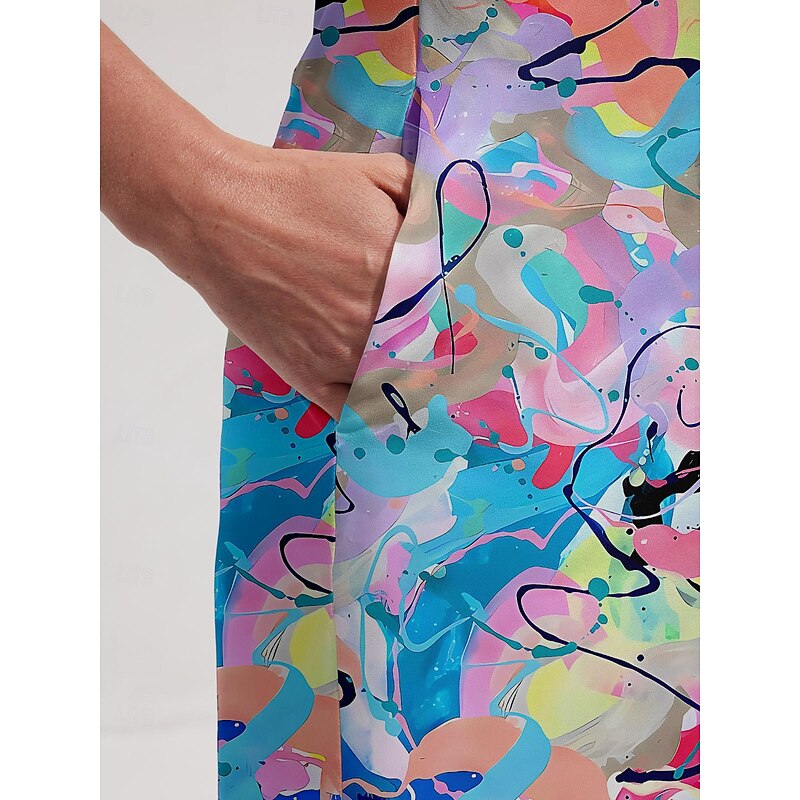 Women's Tennis Dress Golf Dress Pink Short Sleeve Dress Ladies Golf Attire Clothes Outfits Wear Apparel4