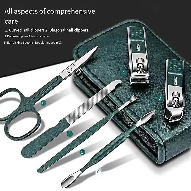 Nail Scissors Set Household High End Mens And Womens Special Nail Clippers Manicure Beauty Tools Portable Household3