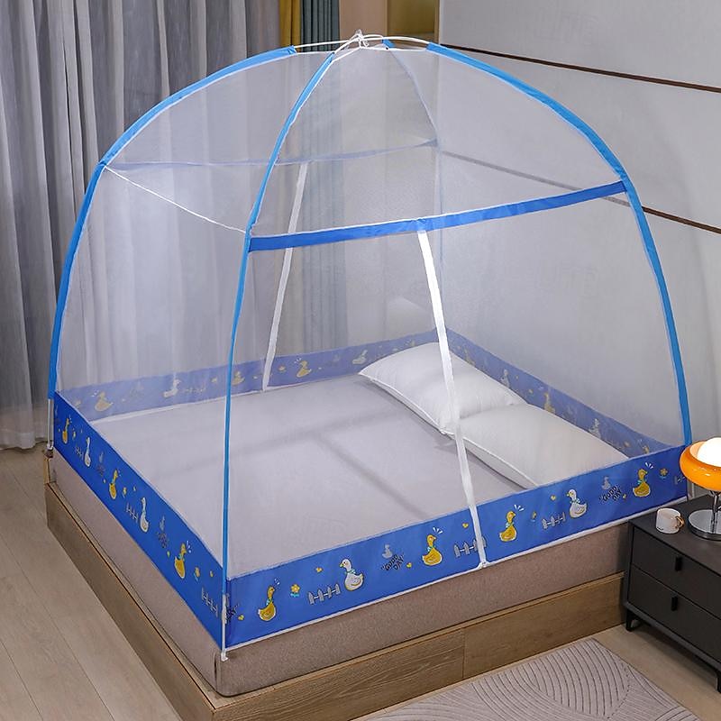 Mosquito Net Summer Foldable Portable Travel Anti-mosquito for Tent Home Double Door Mosquito Net3