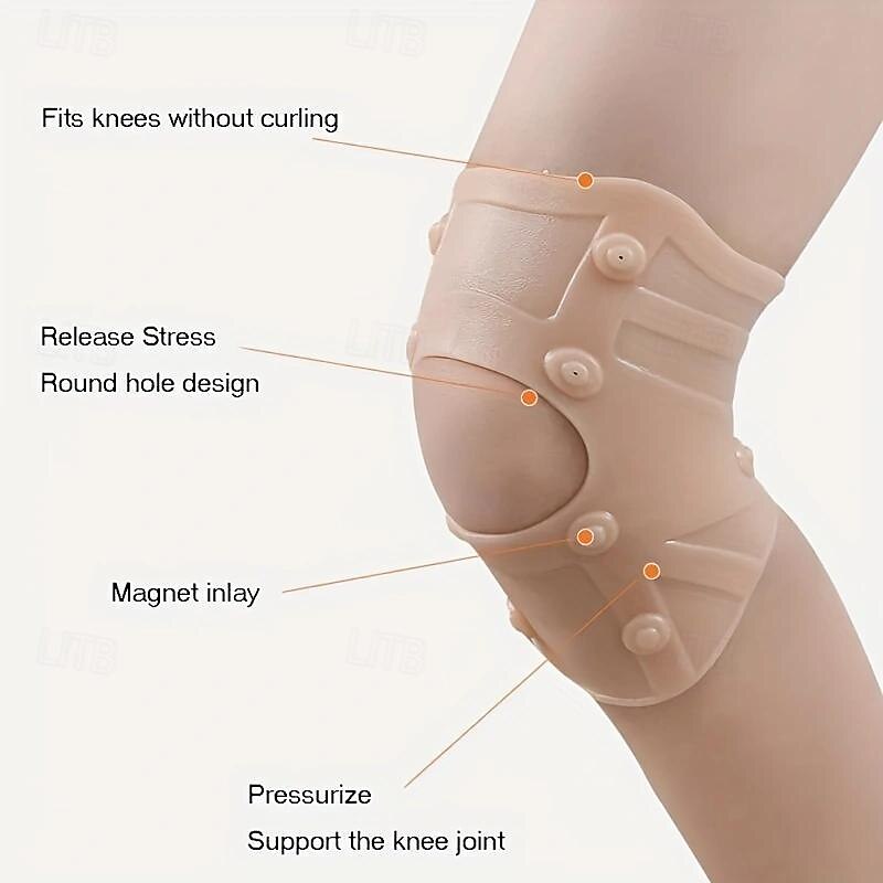 Comfort Fit Magnetic Knee Sleeve - Enhanced Arthritis and Injury Recovery, Joint Support for Pain Relief and Protection2