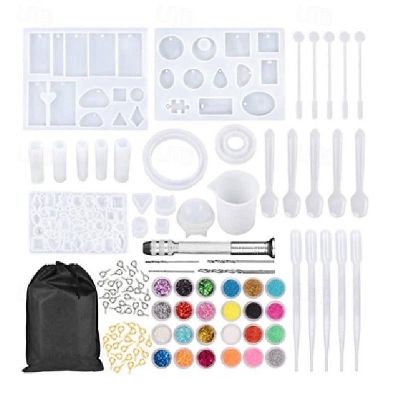 Crystal Dropper Mold Bracelet Pendant Jewelry Silicone Mold Set DIY Dropper Mold3