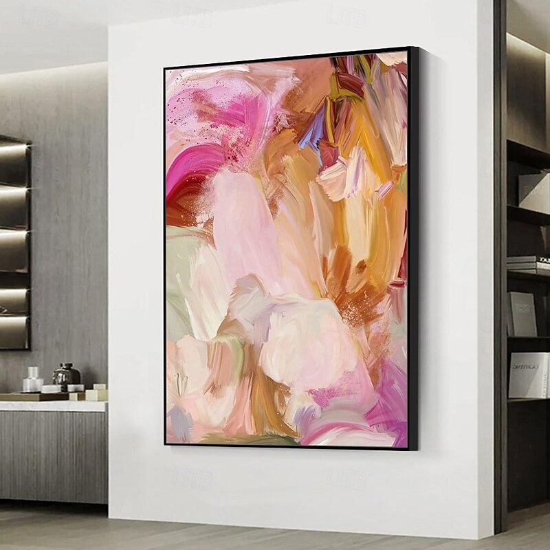 Mintura Handmade Colours Oil Paintings On Canvas Wall Art Decoration Large Modern Abstract Pictures For Home Decor Rolled Frameless Unstretched Painting4