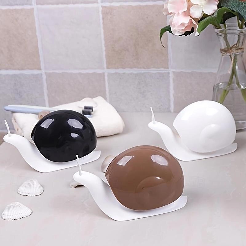 Snail Shape Soap Liquid Dispenser Press Style Countertop Lotion Dispenser Pump Bottle For Bathroom Accessories2