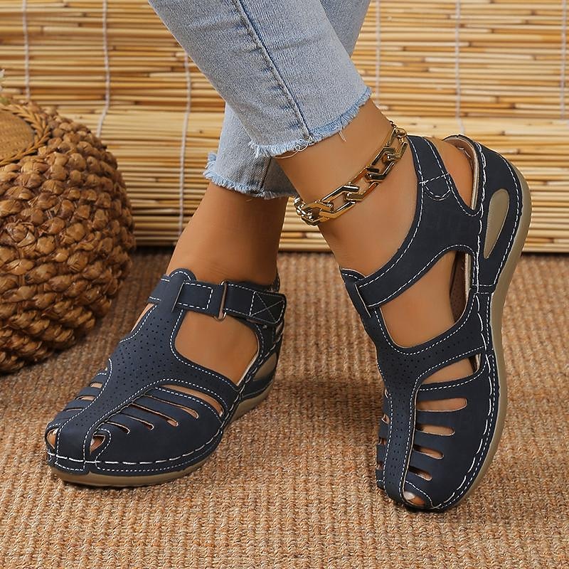 Women's Casual Fisherman Sandals – Breathable Cut-Out Comfort Shoes with Adjustable Strap for Walking & Outdoor Wear3