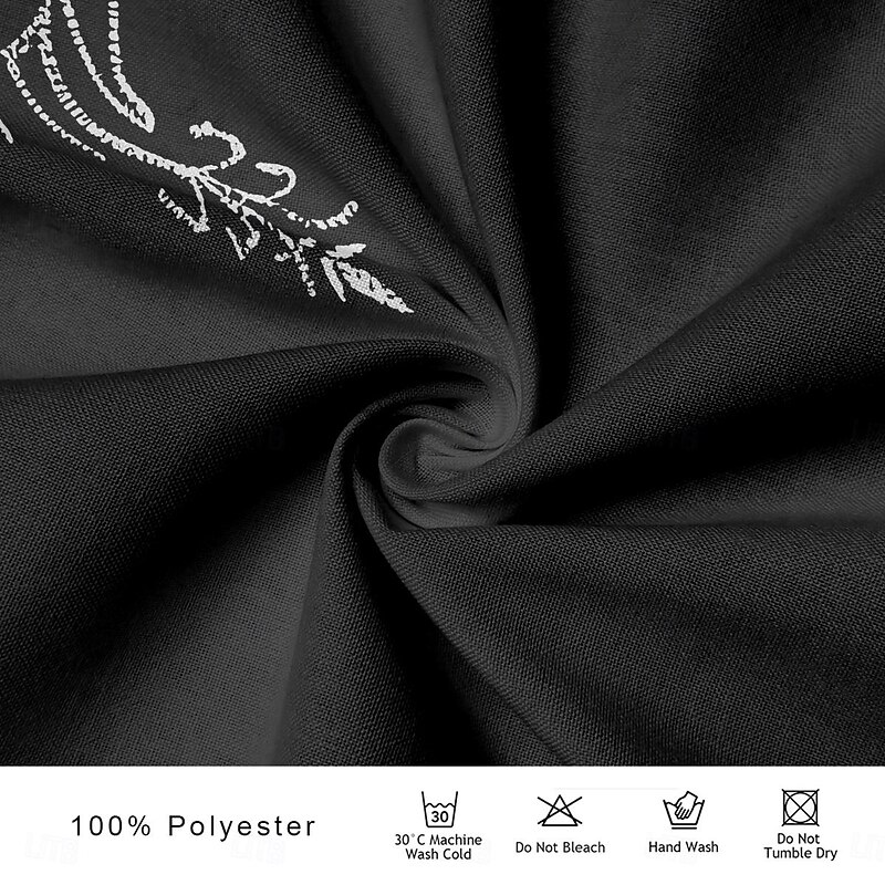 Men's Floral Shirt Western Shirt Cowboy Shirt Long Sleeve Vintage Western Style Outdoor Street Casual Daily Fall & Winter Turndown Buttons Print Black3