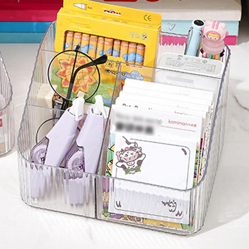 Multi-functional Acrylic Storage Box: Stackable, Stylish and Minimalist, Transparent Desktop Organizer for Cosmetics, Jewelry, Coffee, Tea, Pens, Makeup Brushes, providing a Sense of Luxury4