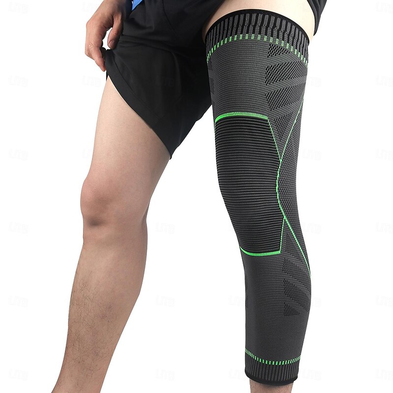 1PC Leg Calf Compression Footless Calf Sleeves Splint Leg Compression Brace Sock Varicose Veins Prevents Swelling Support Running Walking Cycling Yoga Sports