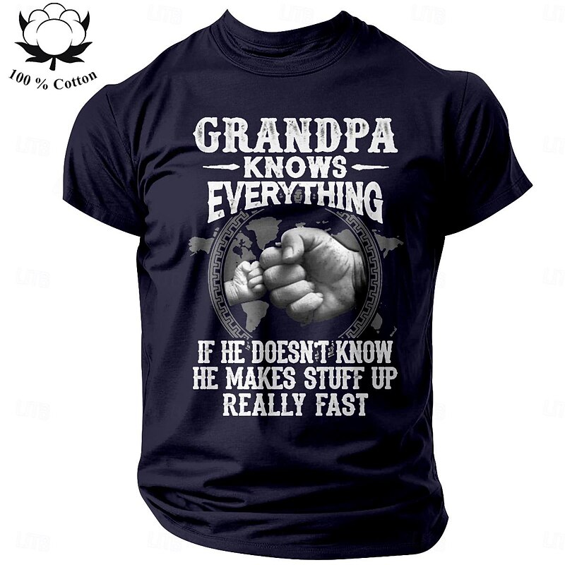 Men's Quotes & Sayings Cross Letter Print T Shirt Tee Top 100% Cotton Short Sleeve Graphic Shirt Black Army Green Dark Blue Comfortable Tee Street Sports Outdoor Fashion Designer Clothing3