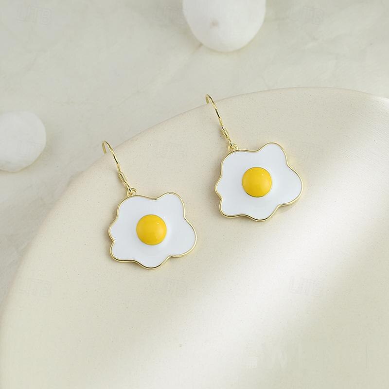 1 Pair Drop Earrings Hanging Earrings For Women's Birthday Party Evening Date Alloy Fashion2